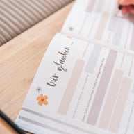 Gästebuch - Deine Babyparty | Vorfreude Planer & Bücher Lieblingsmensch®
