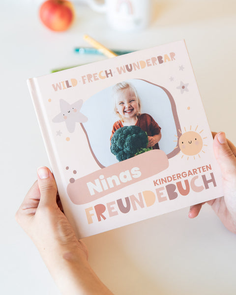 Freundebuch Kindergarten - Dezent mit Foto Dezent mit Foto Planer & Bücher Lieblingsmensch®