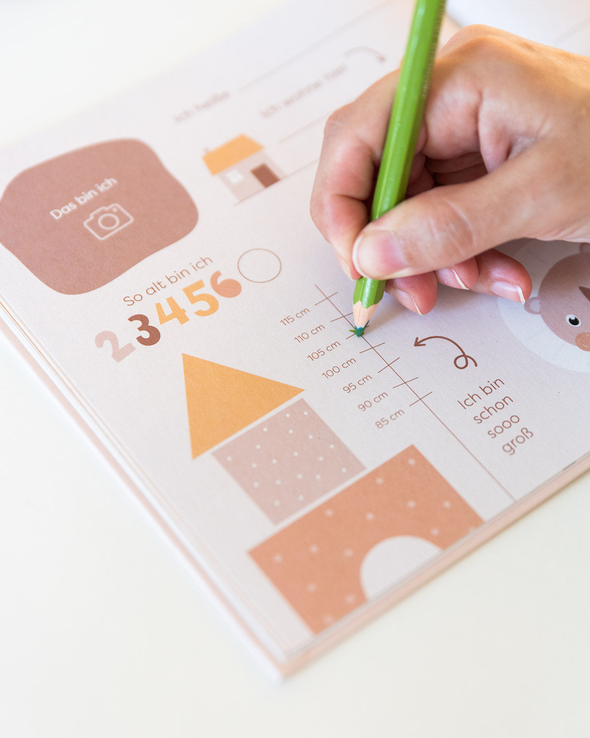 Freundebuch - Kindergarten | Bunt mit Foto Planer & Bücher Lieblingsmensch®