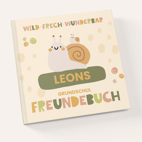 Freundebuch Grundschule Ohne Foto mit Namen Planer & Bücher Lieblingsmensch®