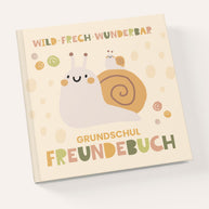 Grundschule Freundebuch für Kinder Geschenk Bunt 