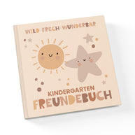 Kindergarten Freundebuch Bunt Geschenk Kinder 