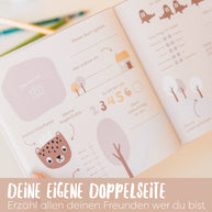 Kindergarten Freundebuch Bunt Geschenk Kinder 