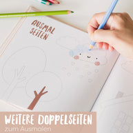 Kindergarten Freundebuch Bunt Geschenk Kinder 