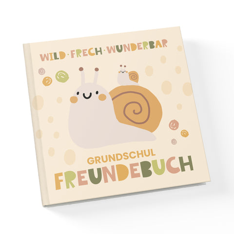 Freundebuch Grundschule - "wild, frech & wunderbar" Planer & Bücher Lieblingsmensch®
