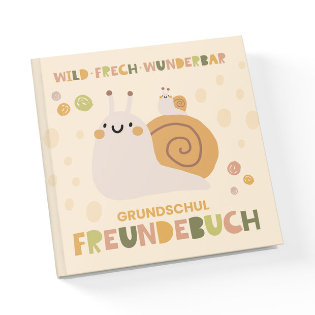 Freundebuch Grundschule - "wild, frech & wunderbar" Planer & Bücher lalelove