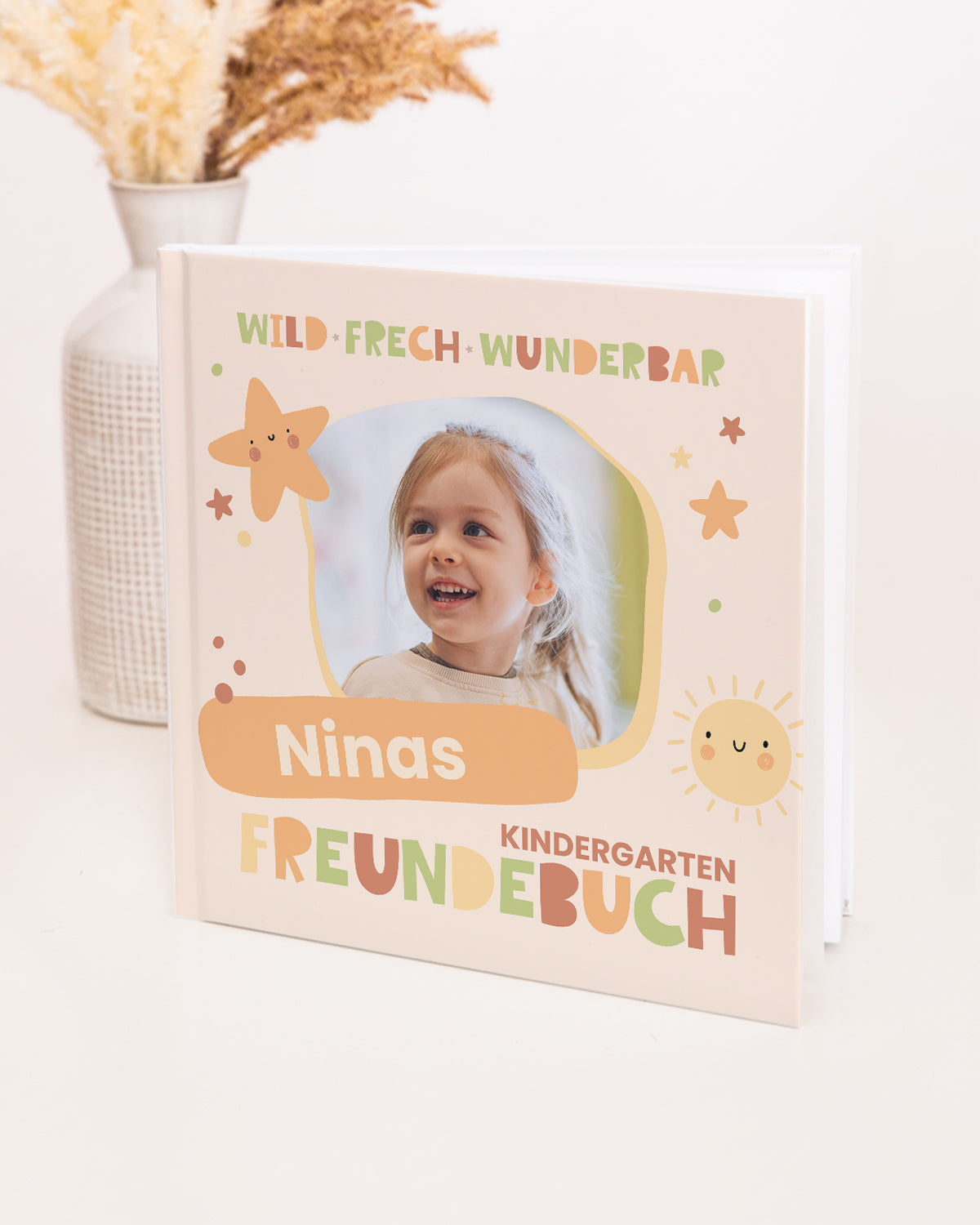 Freundebuch - Kindergarten | Bunt mit Foto Planer & Bücher Lieblingsmensch®