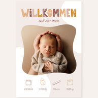Willkommen - Foto-Poster Poster Lieblingsmensch®