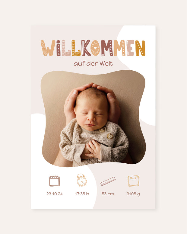 Willkommen - Foto-Poster Poster Lieblingsmensch®