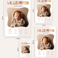 Willkommen - Foto-Poster Poster Lieblingsmensch®