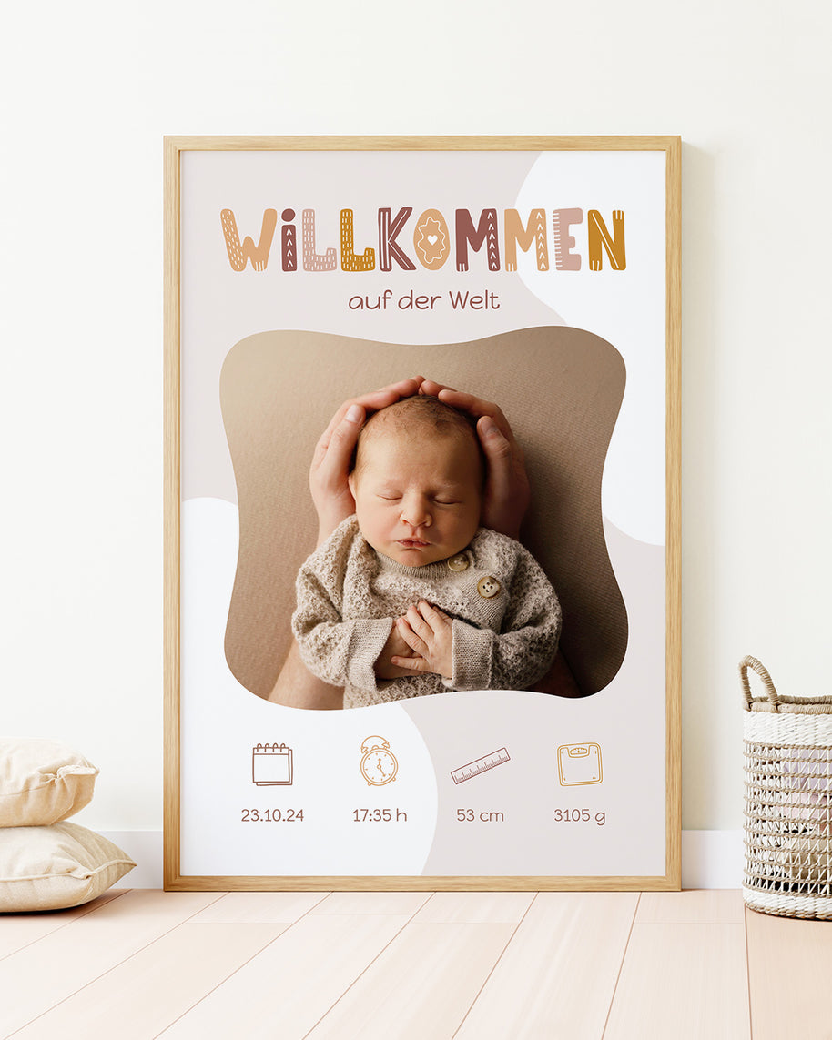 Willkommen - Foto-Poster Poster Lieblingsmensch®