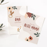 Beförderung zur Oma/ zum Opa - Postkarte