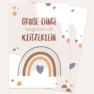 Du wirst Tante/ Onkel - Postkarte