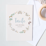 Boho - Kirchenheft zur Taufe Grußkarte Lieblingsmensch®