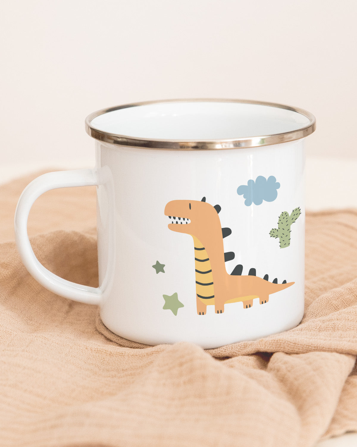 Dino - Emaille Tasse Tasse Lieblingsmensch®