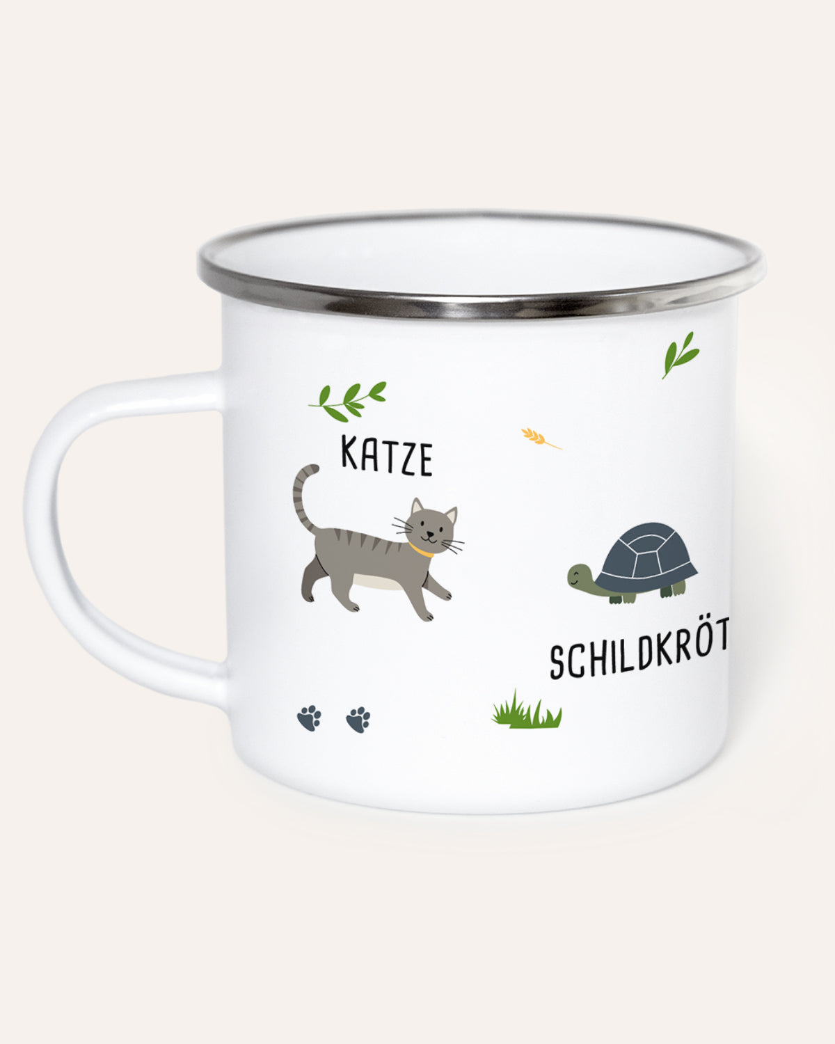 Haustiere - Emaille Tasse Tasse Lieblingsmensch®