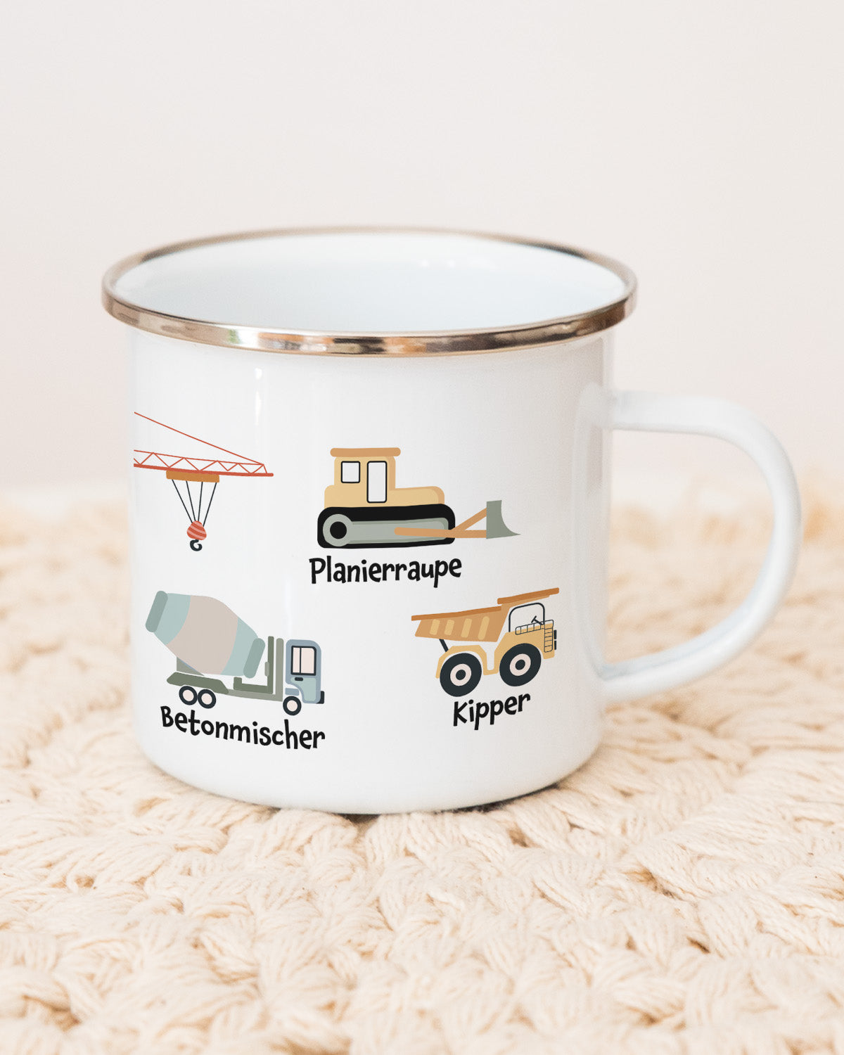 Bagger - Emaille Tasse Tasse Lieblingsmensch®