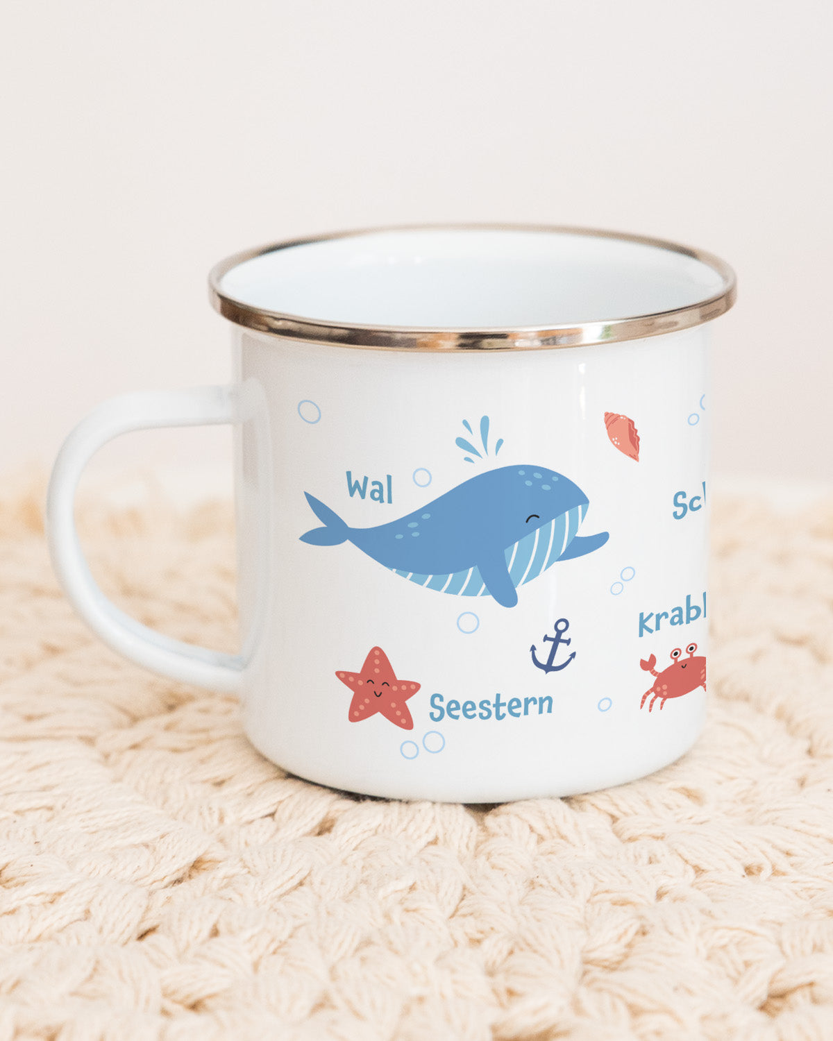 Meerestiere - Emaille Tasse Tasse Lieblingsmensch®