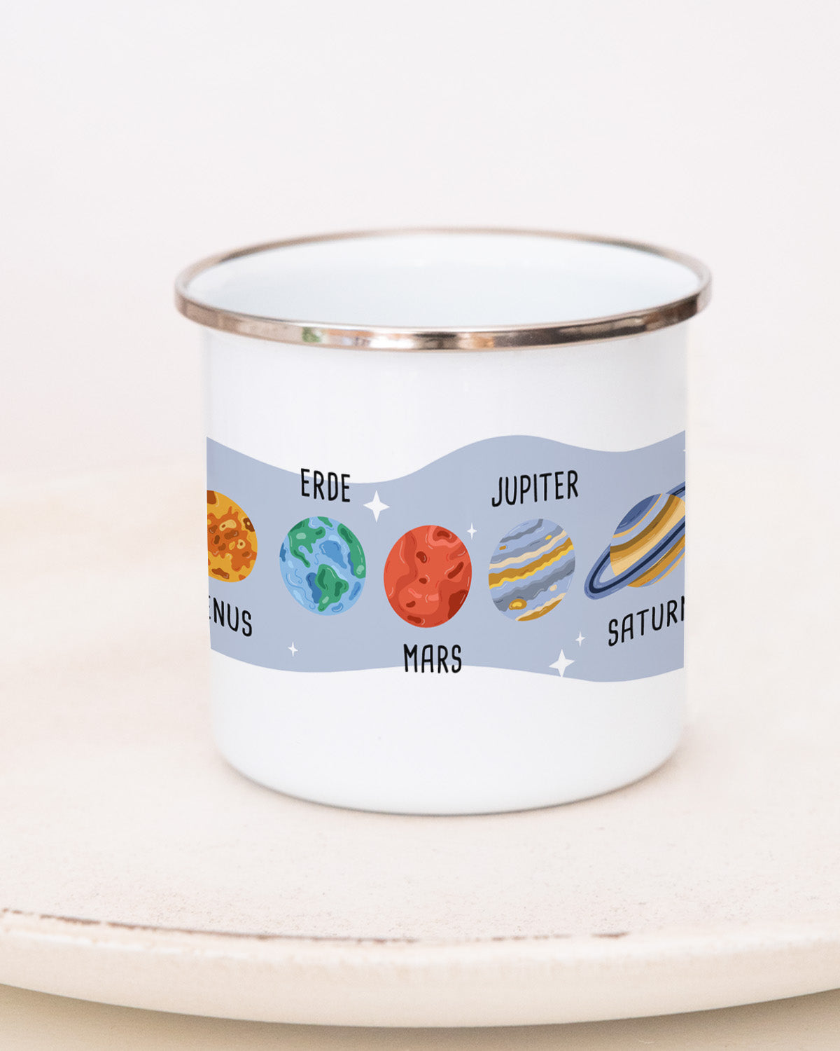 Galaxie - Emaille Tasse Tasse Lieblingsmensch®