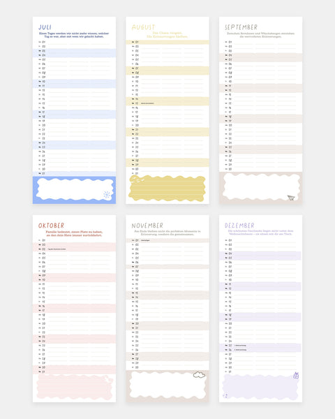 Familienkalender 2027 - Zuhause ist ein Gefühl Kalender Lieblingsmensch®