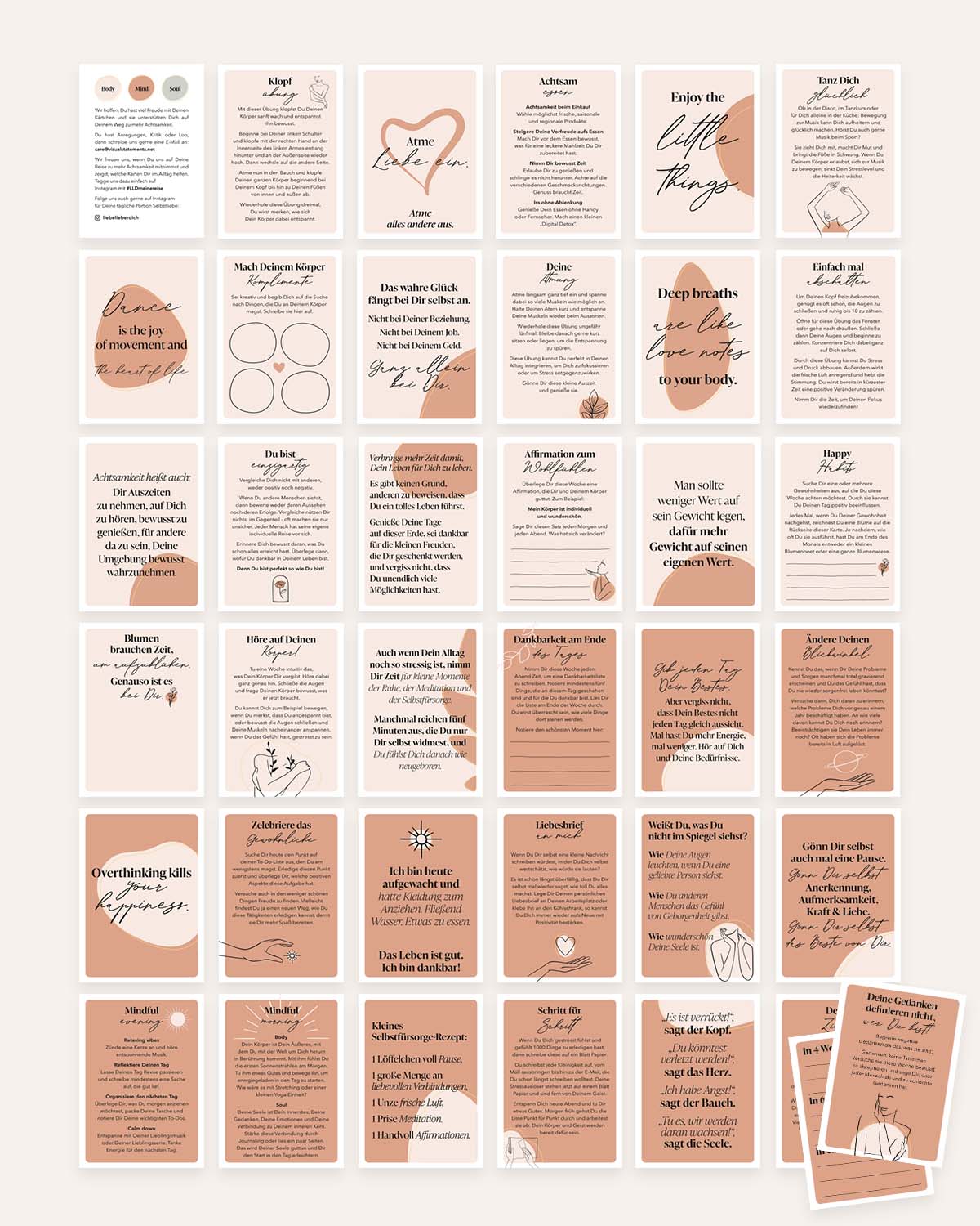 Achtsamkeitskarten-Set Achtsamkeitskarten Lieblingsmensch®