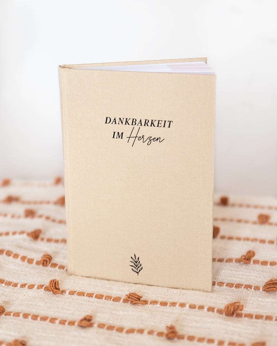 Dankbarkeitstagebuch "Dankbarkeit im Herzen"
