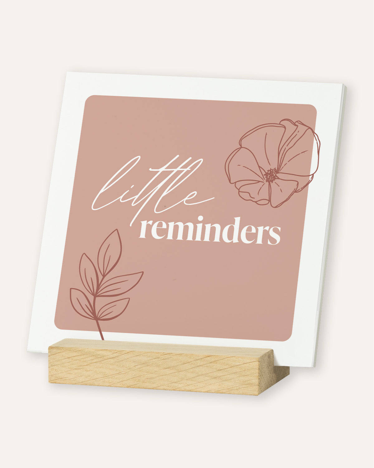 Self Care - Karten im Holzaufsteller Karten im Holzaufsteller Lieblingsmensch®