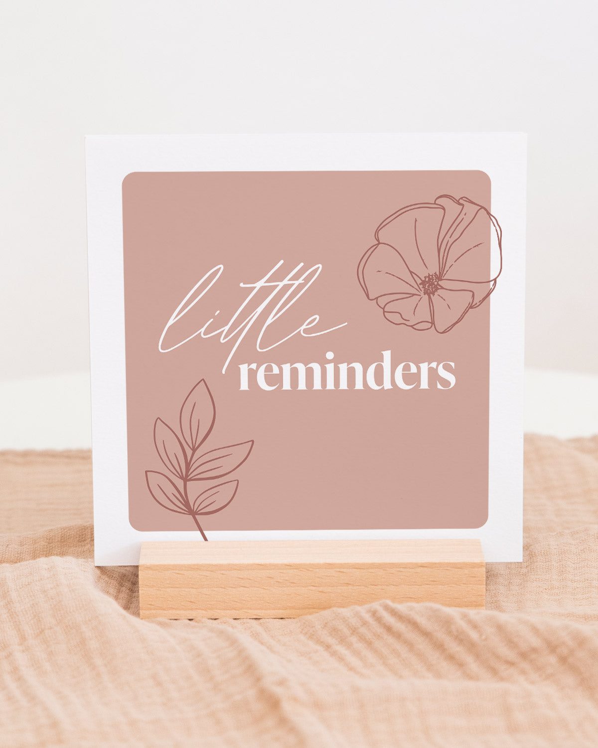 Self Care - Karten im Holzaufsteller Karten im Holzaufsteller Lieblingsmensch®