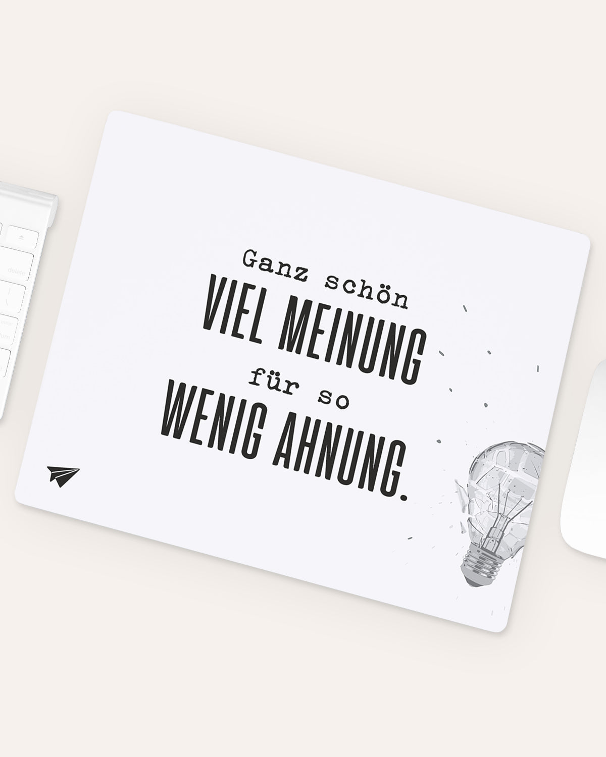 Ganz schön viel Meinung - Mousepad Mousepad Lieblingskollegen®