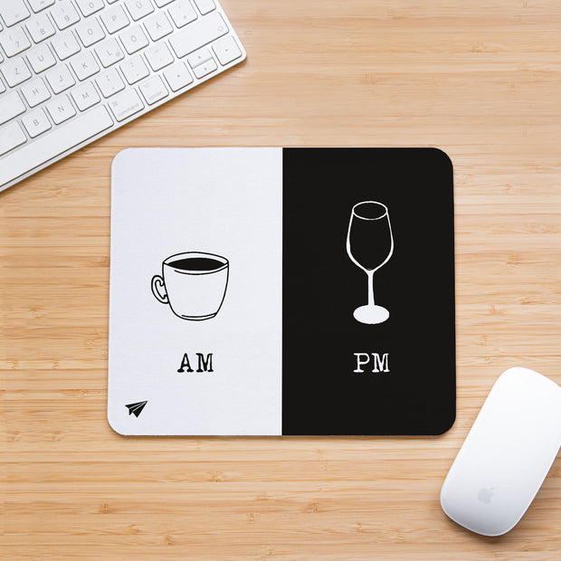 AM / PM - Mousepad Mousepad Lieblingskollegen