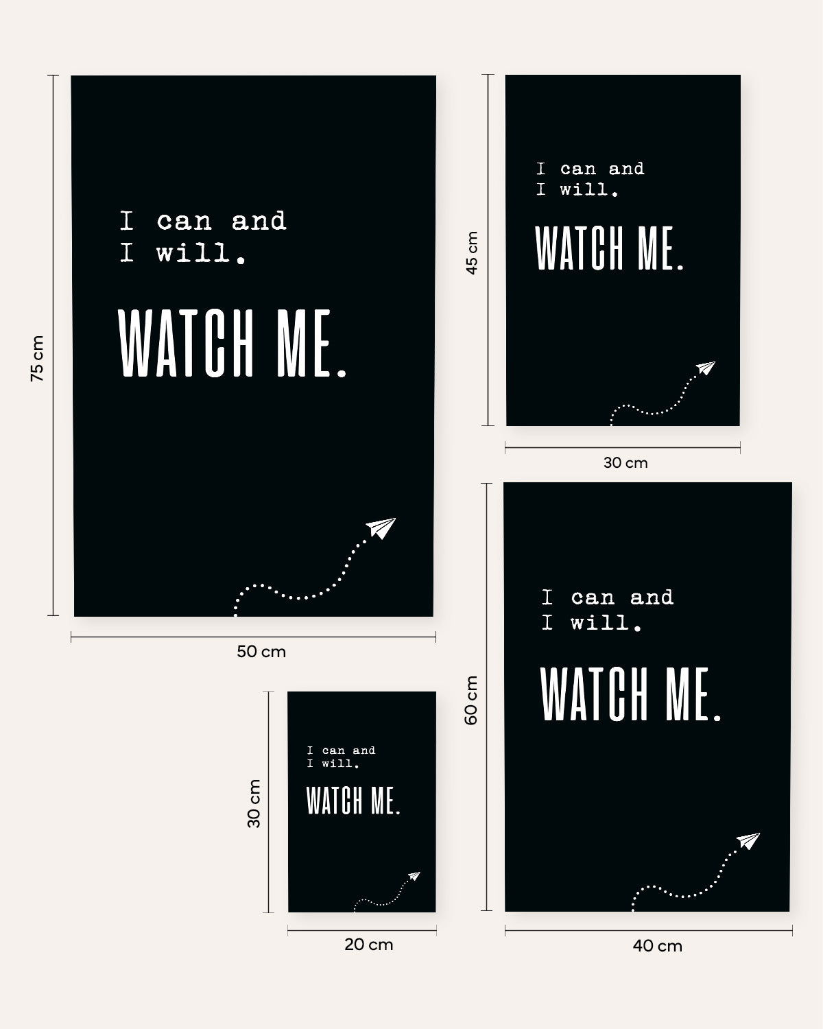 Watch me. - Poster Poster Lieblingskollegen®