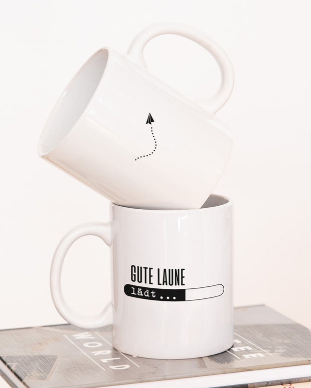 Gute Laune lädt - Tasse
