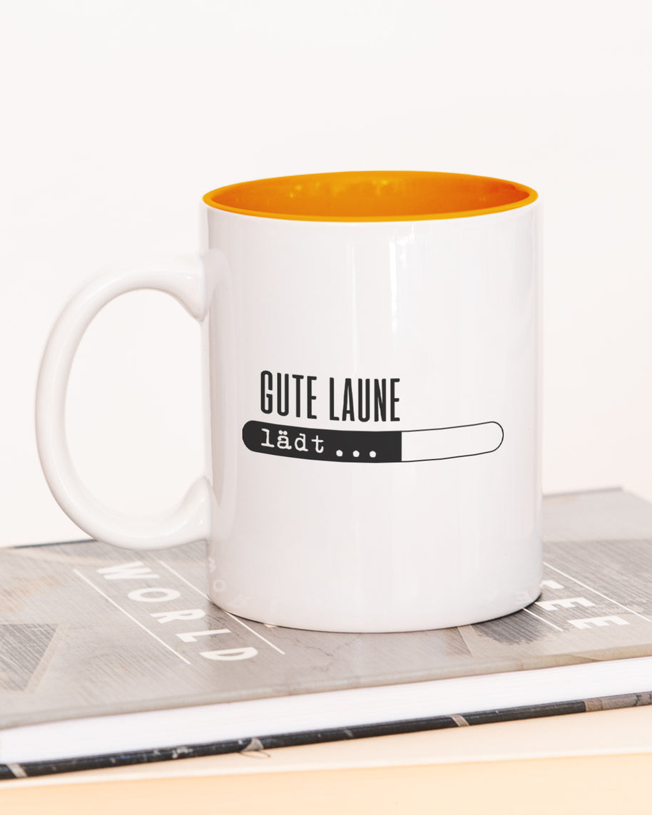 Gute Laune lädt - Tasse