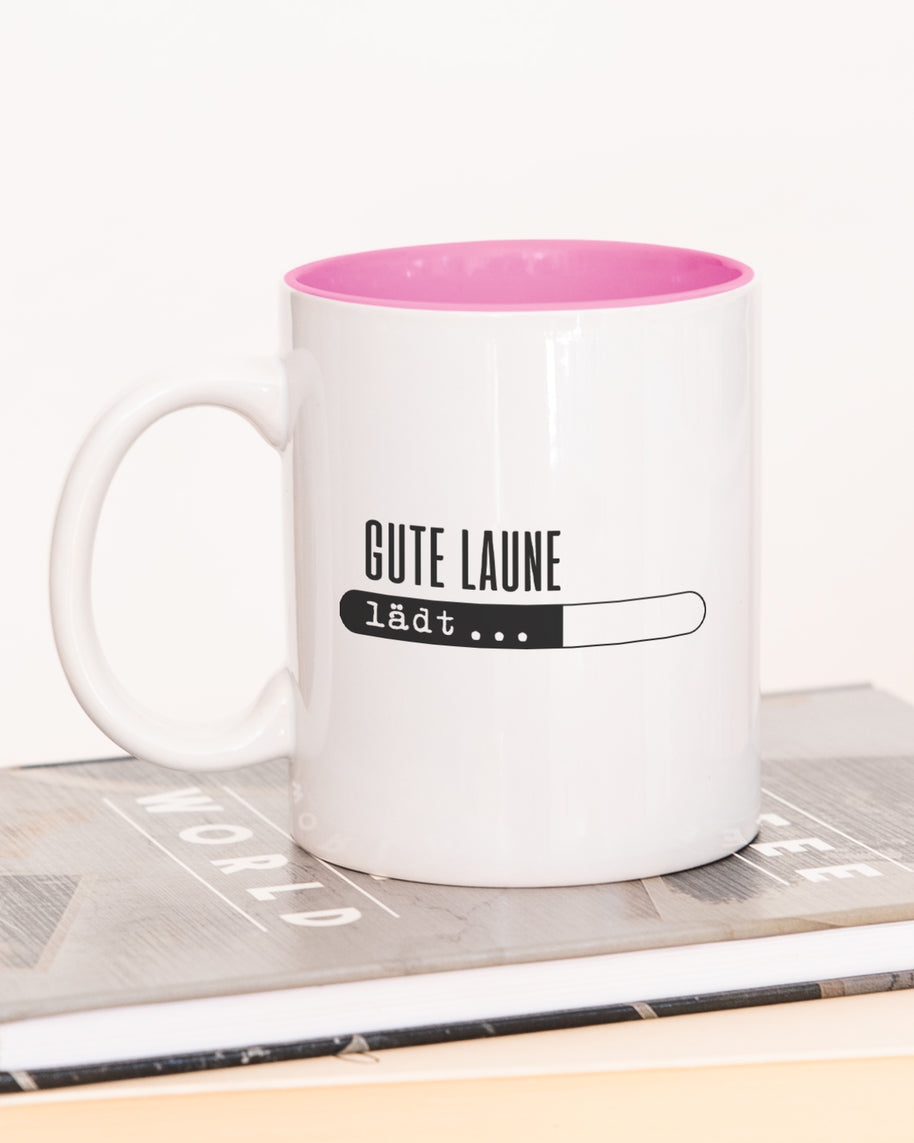 Gute Laune lädt - Tasse