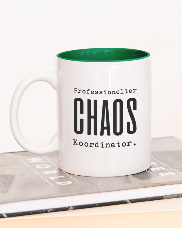 Chaos Koordinator - Tasse Dunkelgrün Tasse Lieblingskollegen