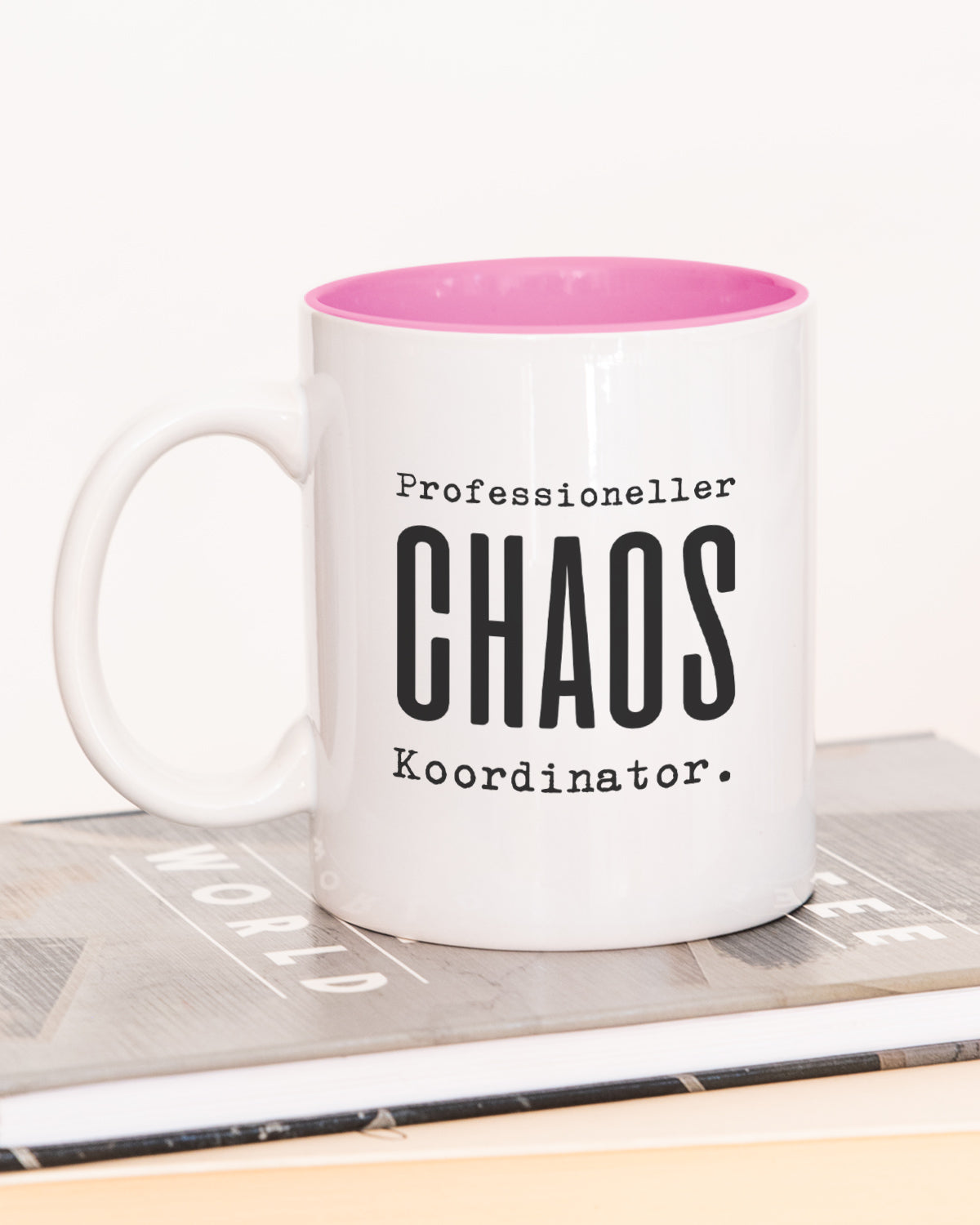 Chaos Koordinator - Tasse Pink Tasse Lieblingskollegen®