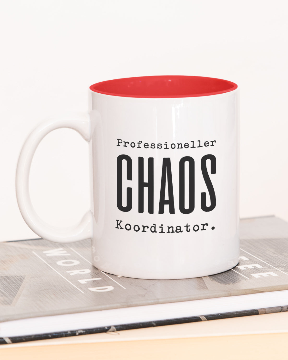 Chaos Koordinator - Tasse Rot Tasse Lieblingskollegen®