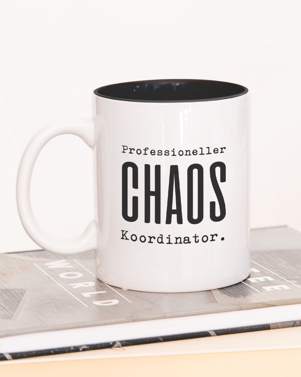 Chaos Koordinator - Tasse Schwarz Tasse Lieblingskollegen