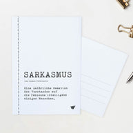 Sarkasmus - Postkarte