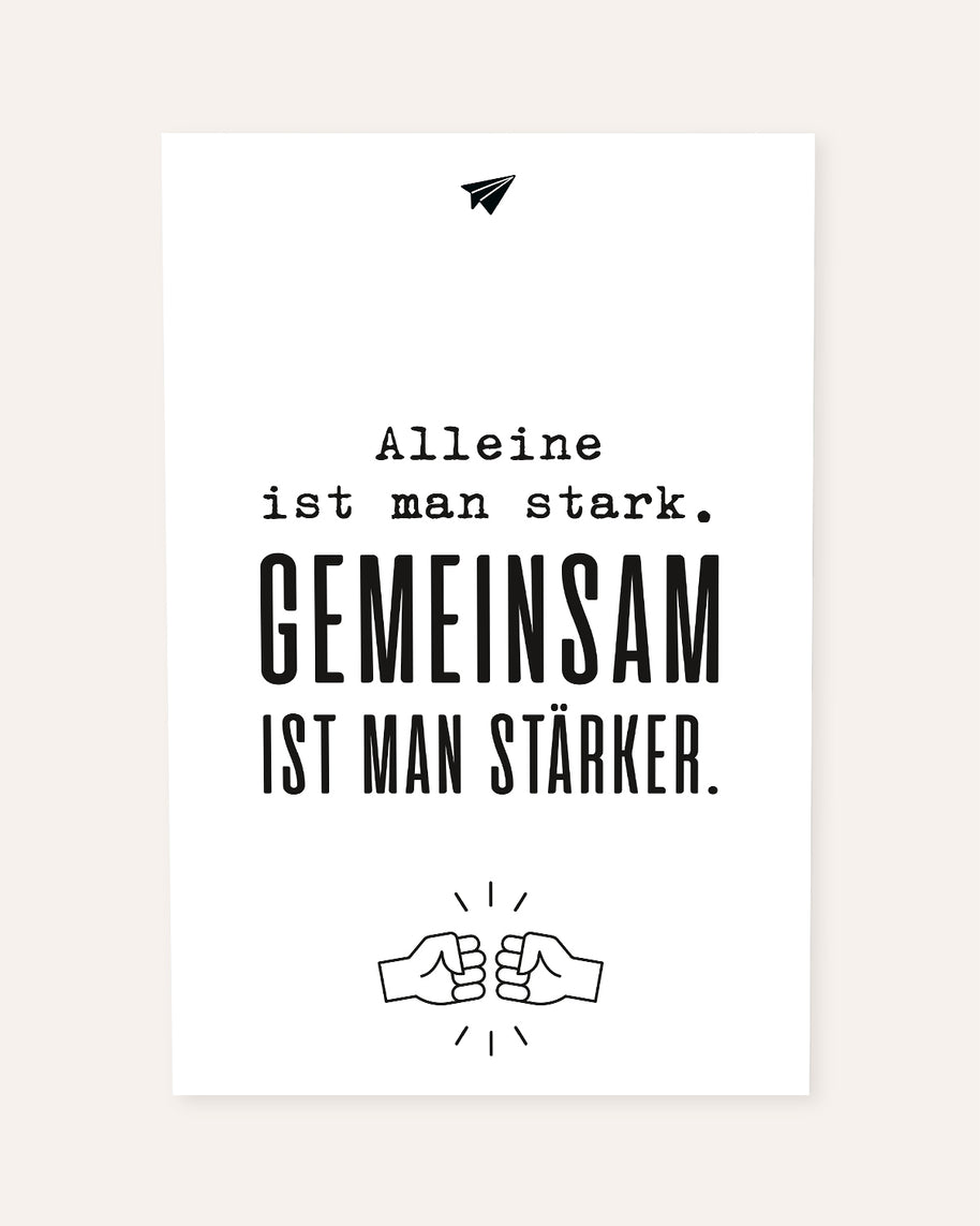 Gemeinsam - Poster