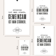 Gemeinsam - Poster