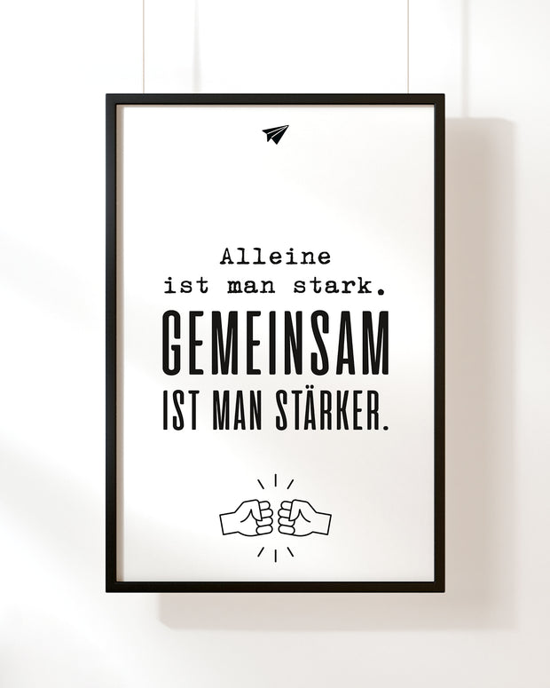 Gemeinsam - Poster