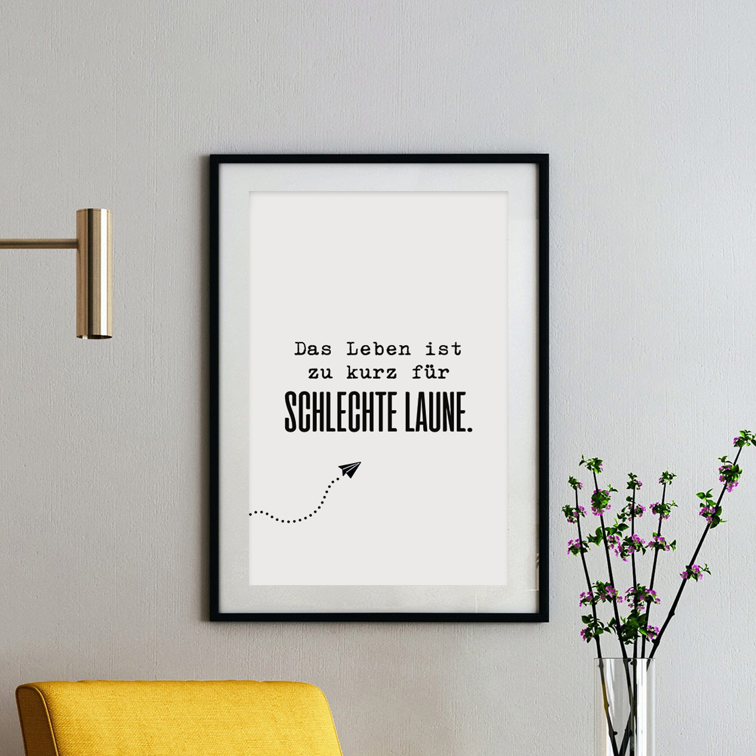 Das Leben ist zu kurz - Poster Poster Lieblingskollegen®