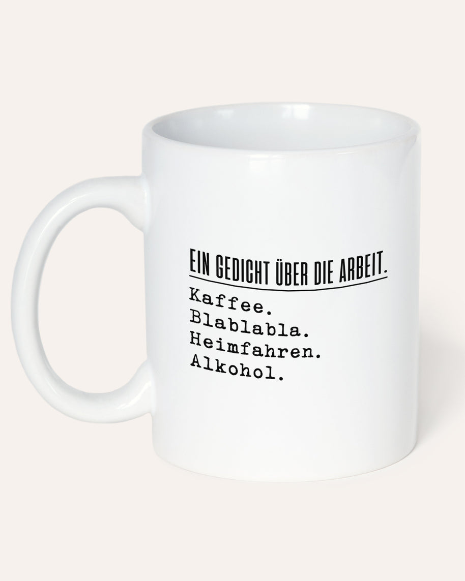 Ein Gedicht - Tasse
