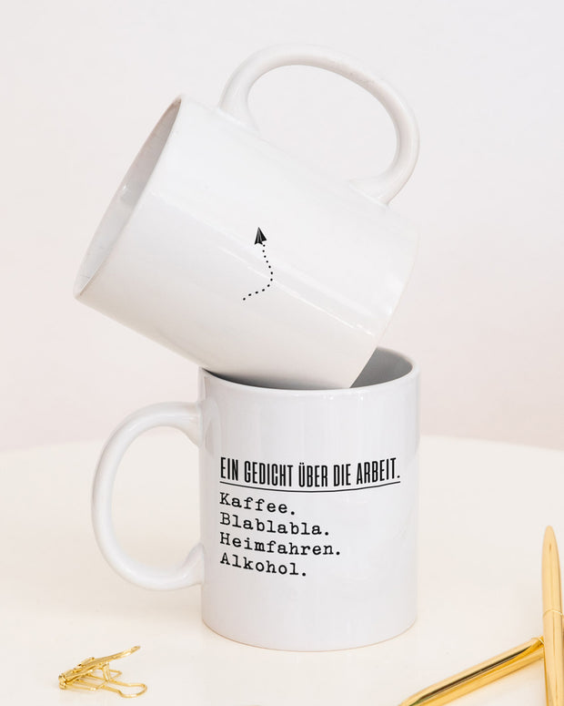 Ein Gedicht - Tasse