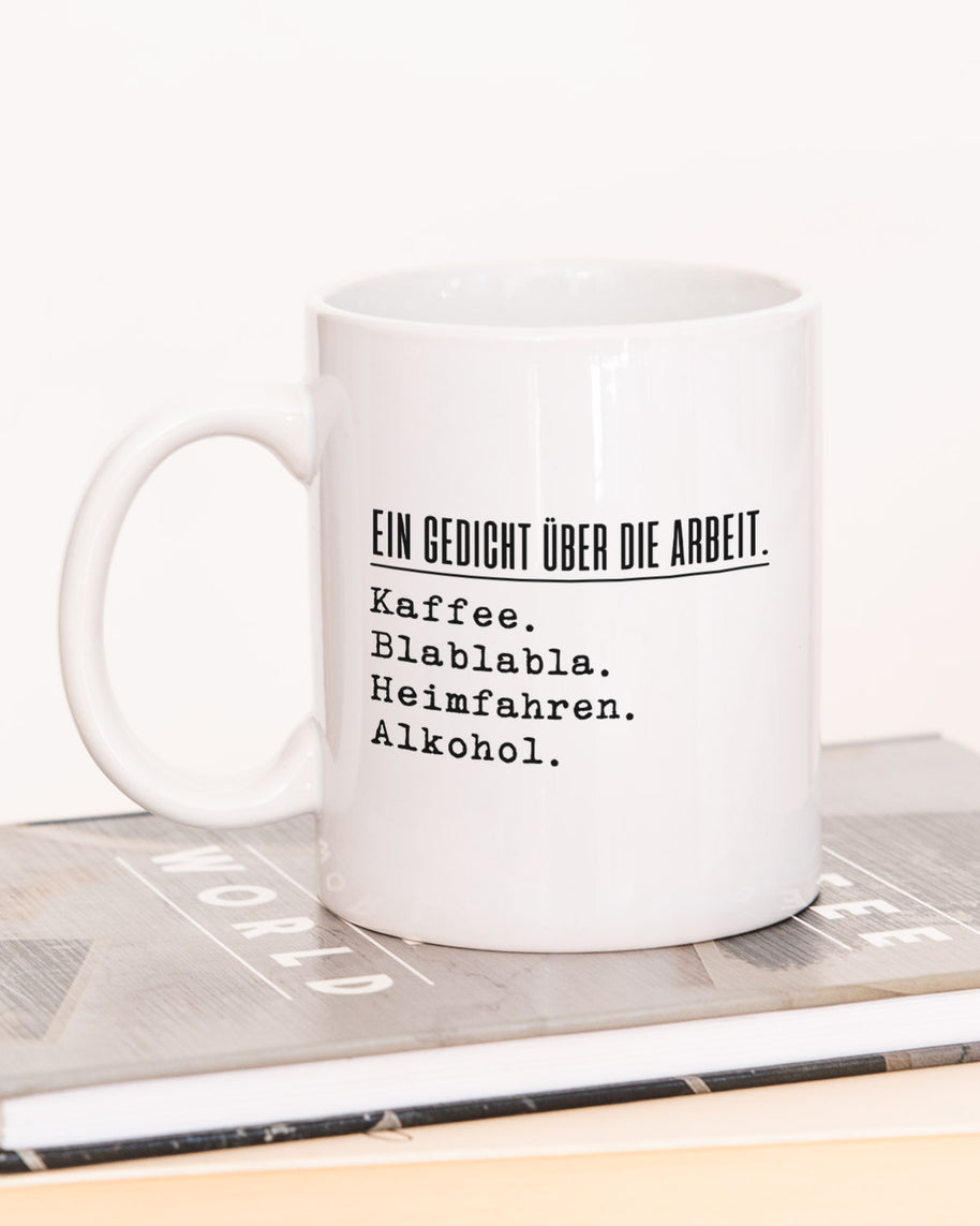 Ein Gedicht - Tasse