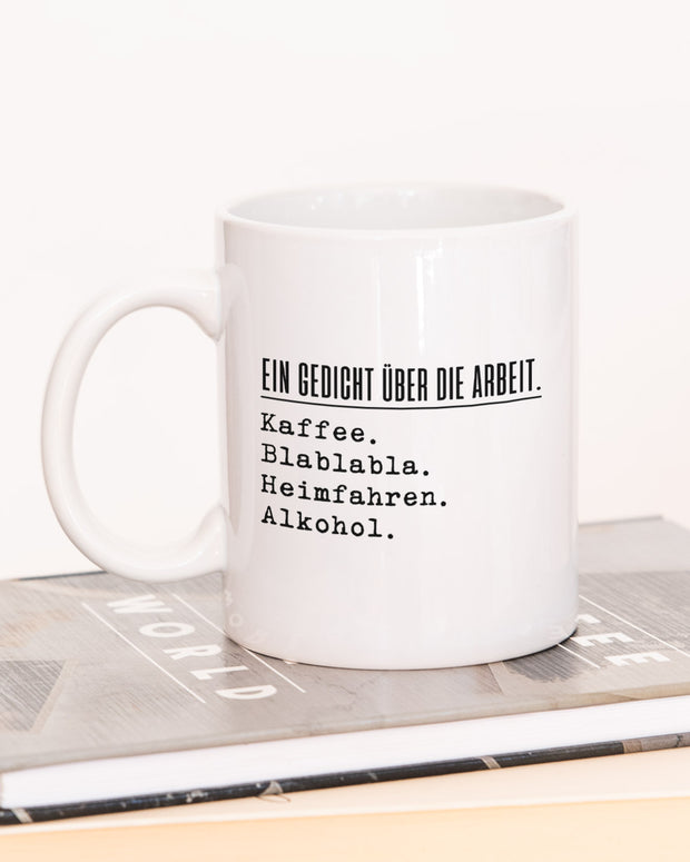 Ein Gedicht - Tasse
