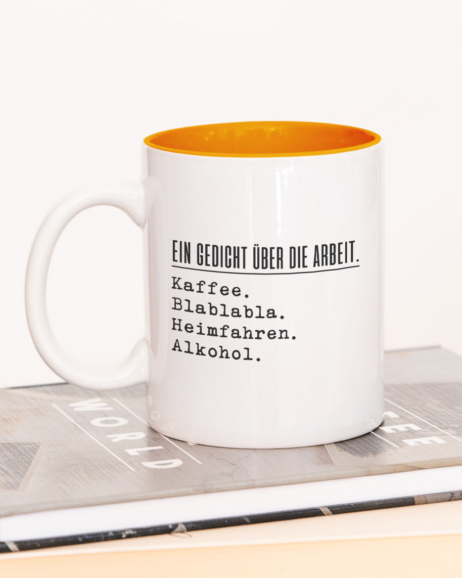 Ein Gedicht - Tasse