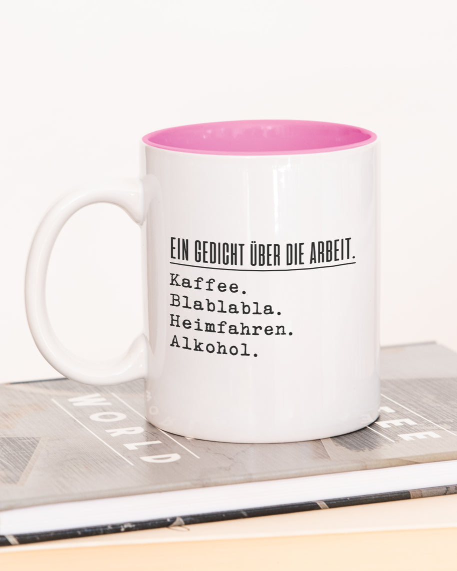 Ein Gedicht - Tasse