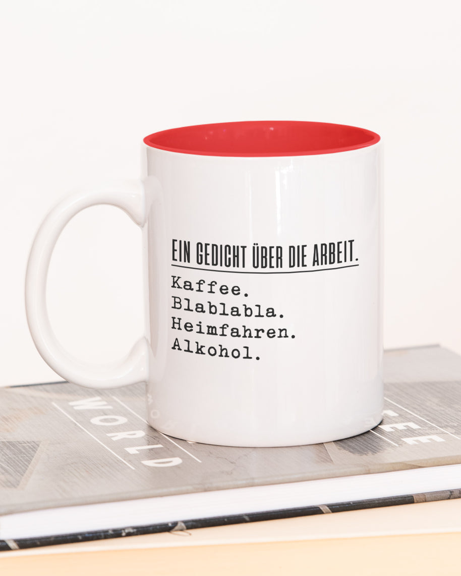 Ein Gedicht - Tasse